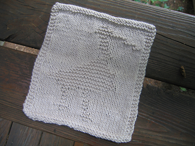 Petroglyph Bird Dishcloth