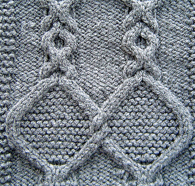 Medallion Cables Square