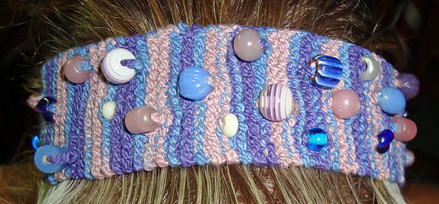 Crazy Beaded Headband