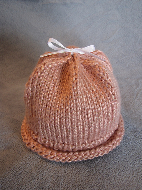 Roll Brim Infant Hat