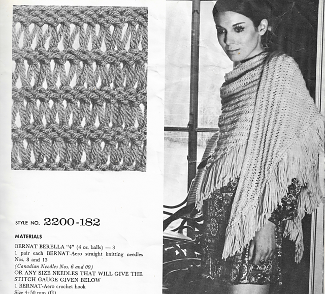 Snuggly Shawl No. 2200-182