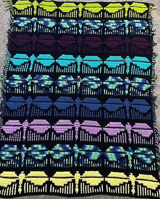 Dragonfly Mosaic Strip