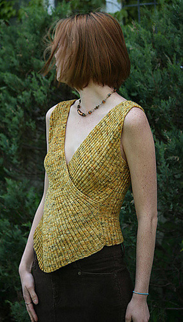 101 Cross-over-rib Top