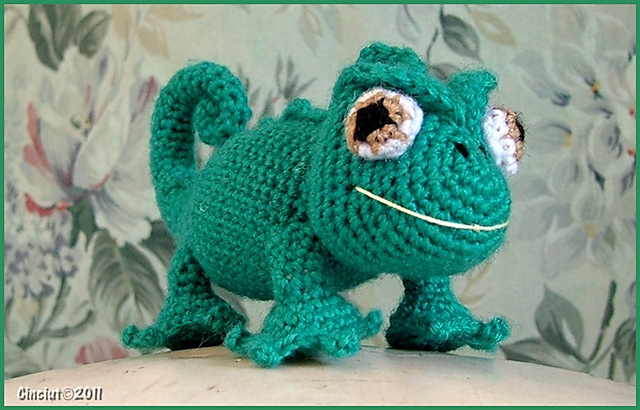 Funny chameleon