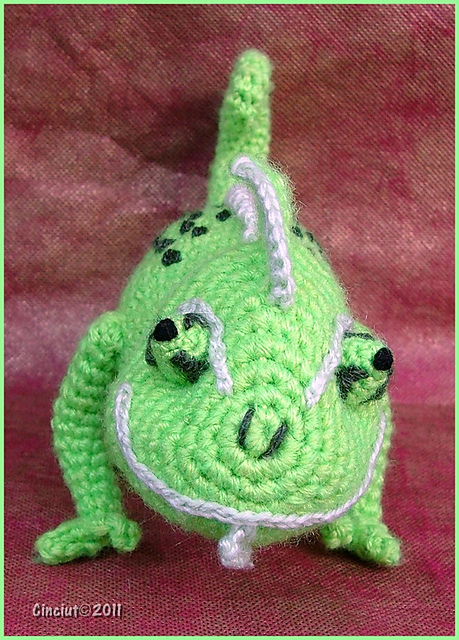Fagiolina the chameleon