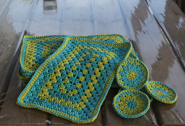 Summer Picnic Coasters