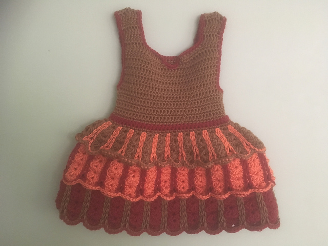 Autumn Joy Baby Dress