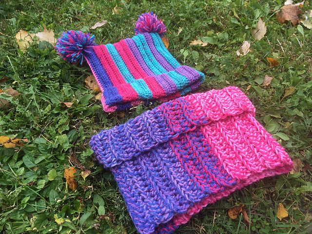 Aubrey's Striped Cowl Adult