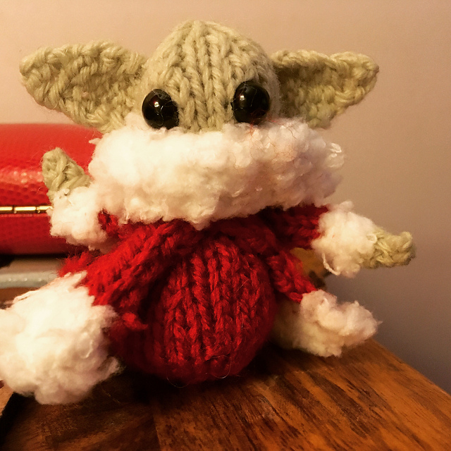 Santa Baby Yoda