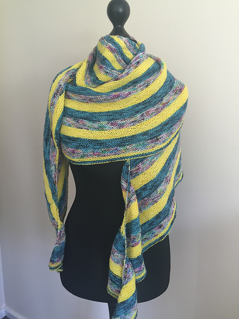 Colour Mediation Shawl