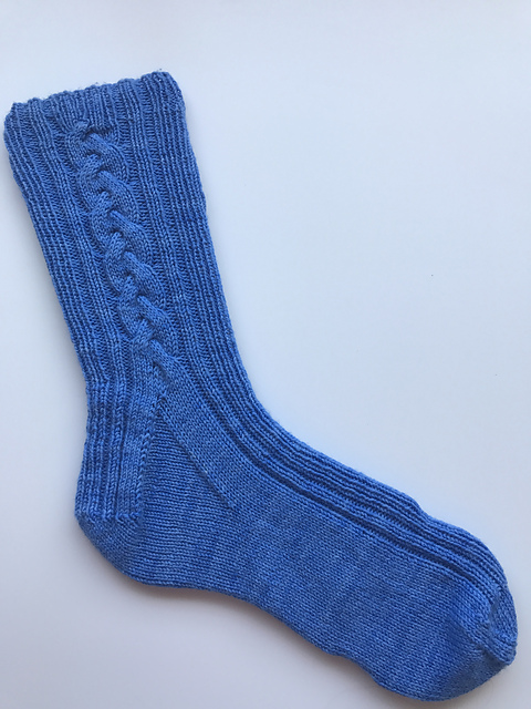 Plait it Simply Socks