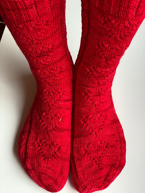 Love in a knit socks