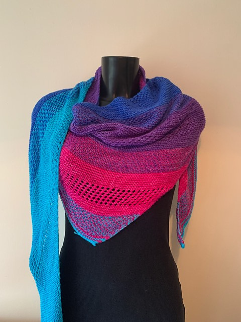 Work Those Colours Shawl