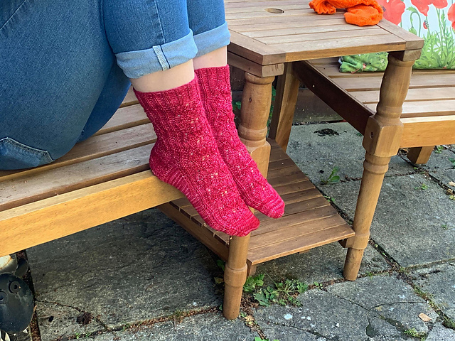 Falling Leaves Socks