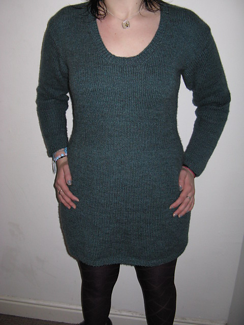 Design A - Sweater Dress in Two Lengths