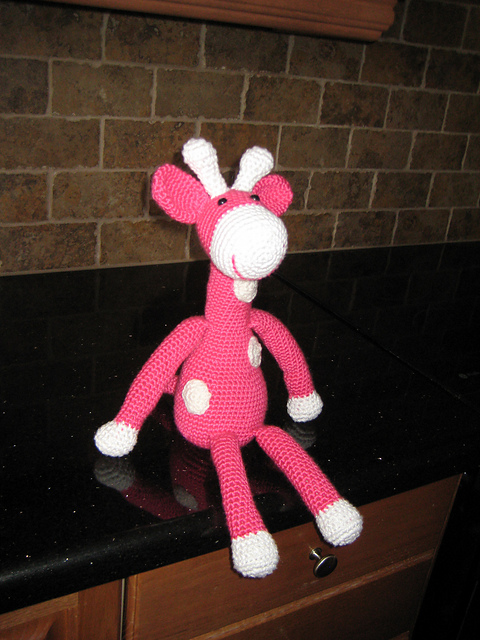 Jirafa 1 Amigurumi