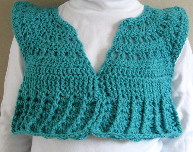 Butterfly Sleeve V Neck Crop Sweater