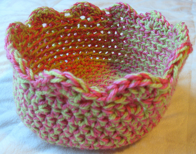 Adirondack Crochet Bowl