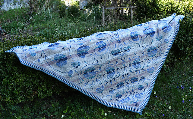 Chèvrefeuille Shawl