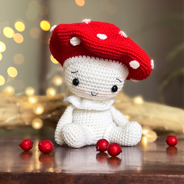 Amigurumi Mushroom - Amanita the Mushroom