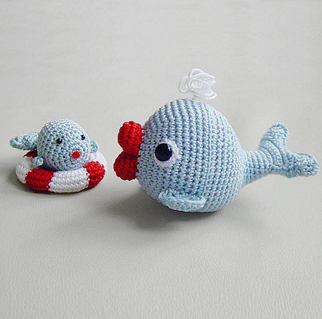 Amigurumi Whales Set