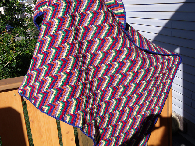 Snakes and Ladders Afghan