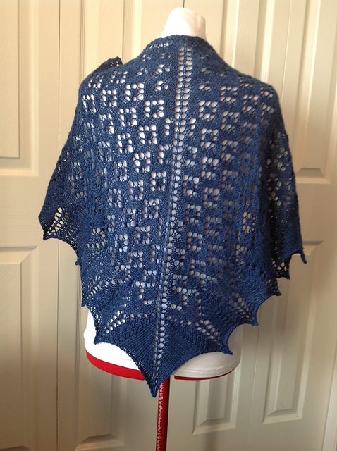 Delightful Diamonds Shawl