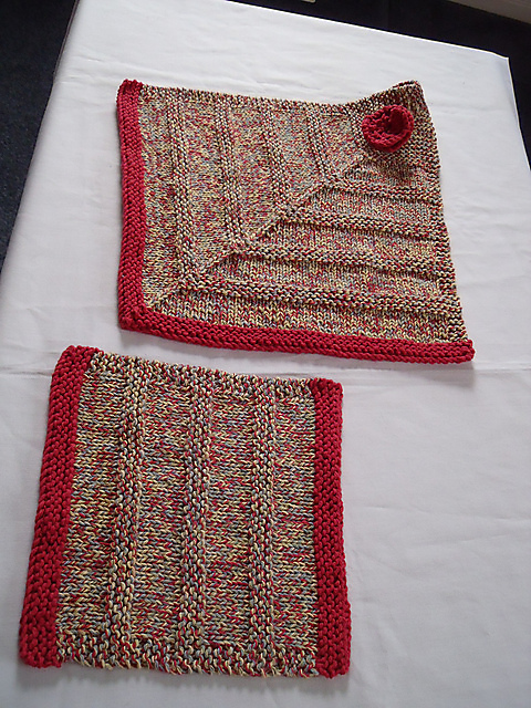 Hanging Hand Towel and Dishcloth