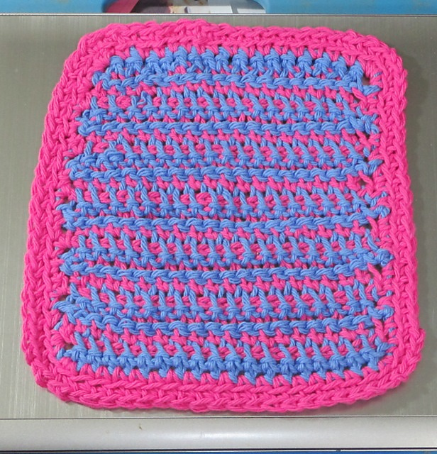 High Stitch Dishcloth