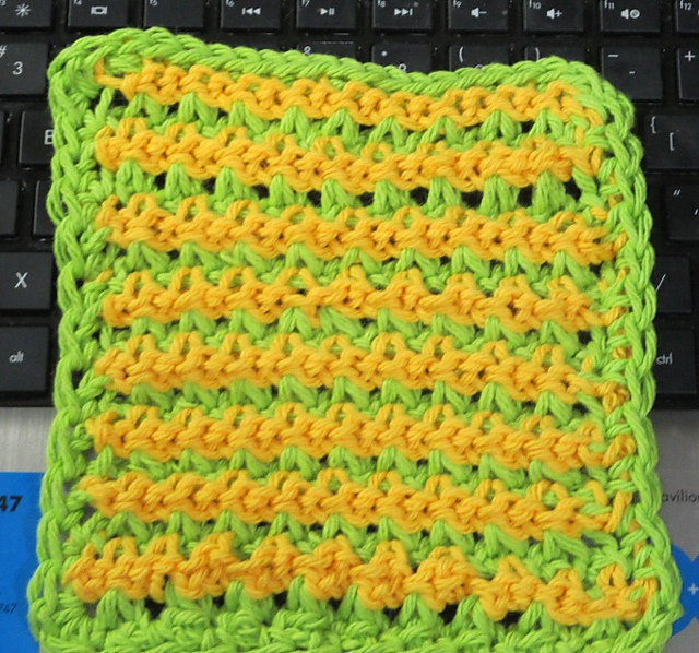 Small Shells Dishcloth