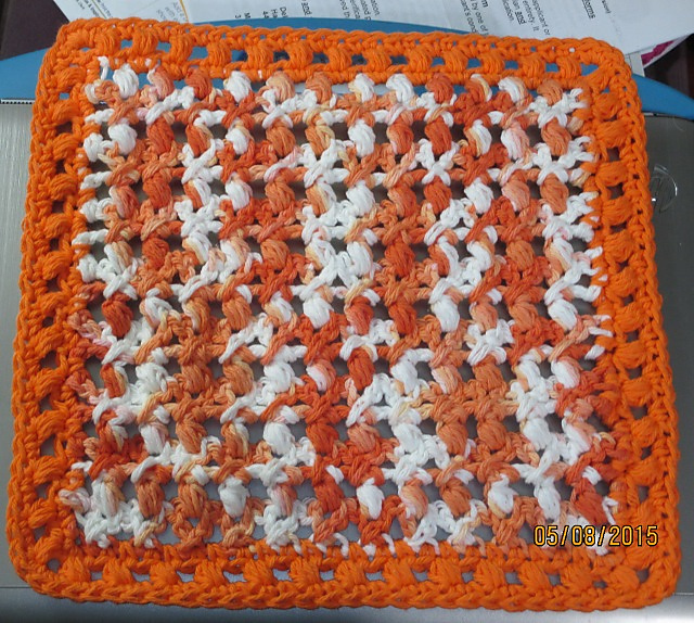 Hugs & Kisses Dishcloth