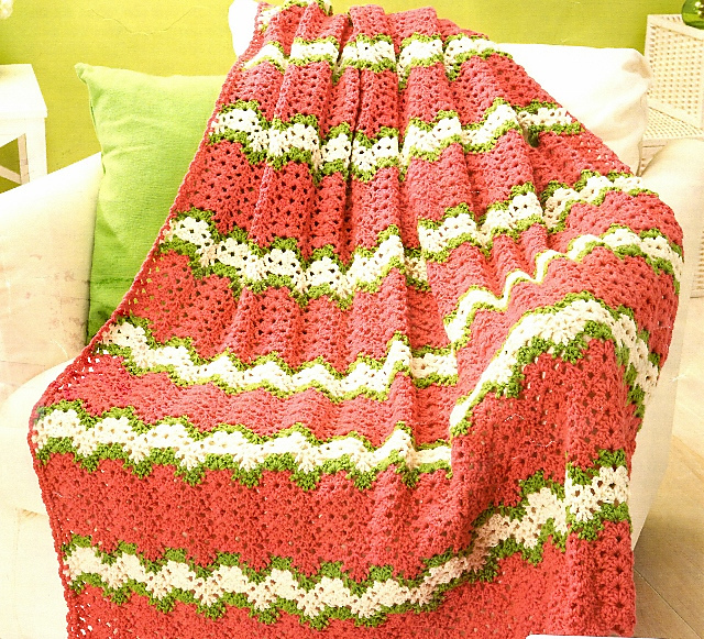 Spring Fusion Throw