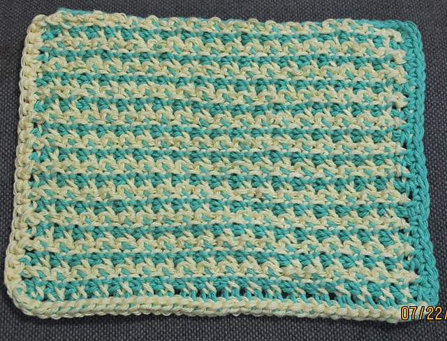 Sunny Day Helpmates Potholder & Dishcloth