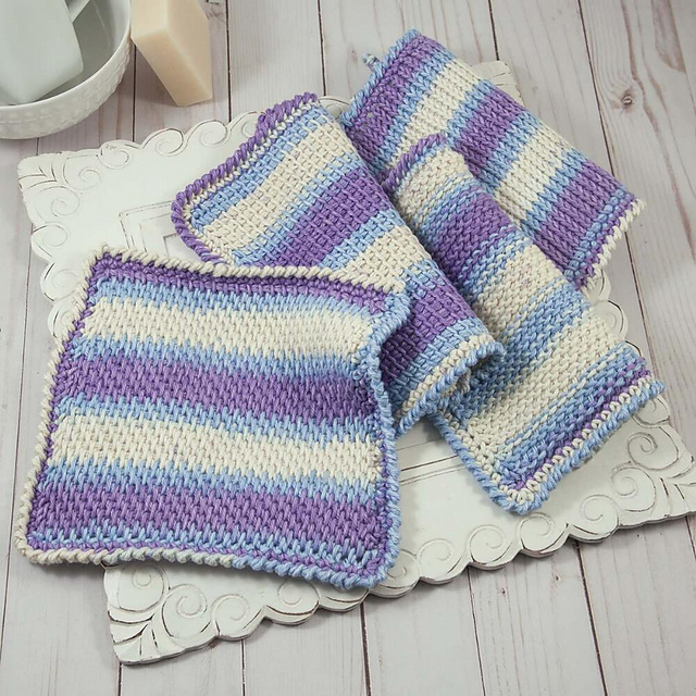 Tunisian Washcloths