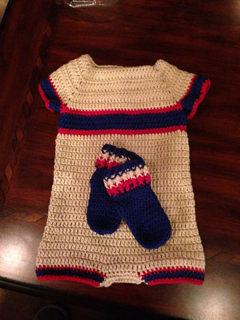 top-down vintage inspired boy onesie