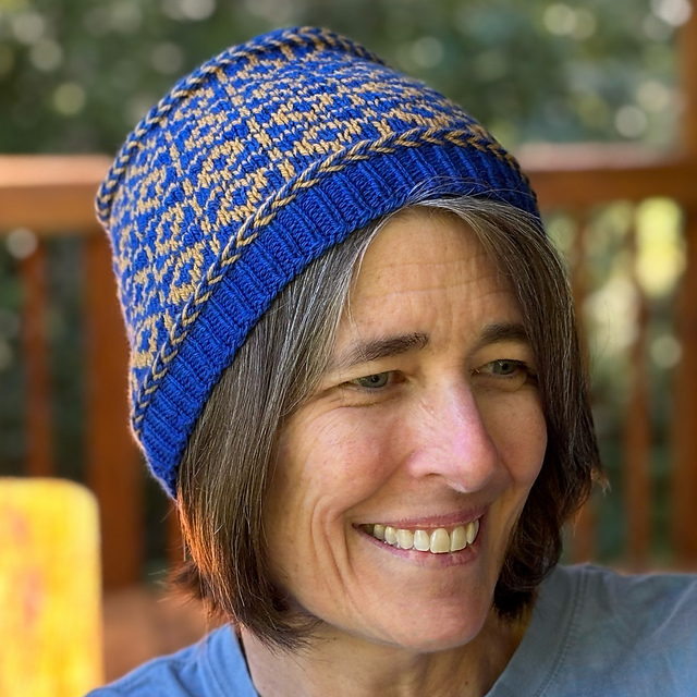 Boxed Diamonds Hat