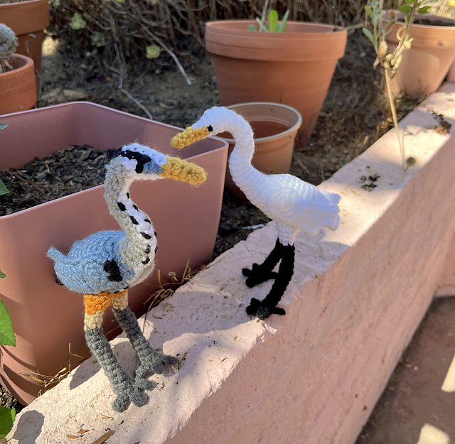 Mini Egret and Heron