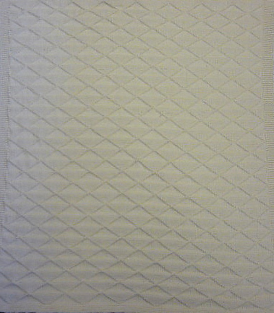 Diamonds and Triangles Reversible Baby Blanket