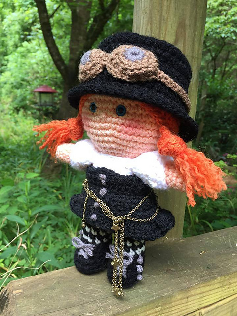 Steampunk Puddin Doll