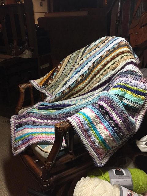 Scrappy Boho Lapghan