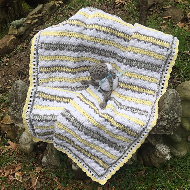 Cabin Baby Blanket