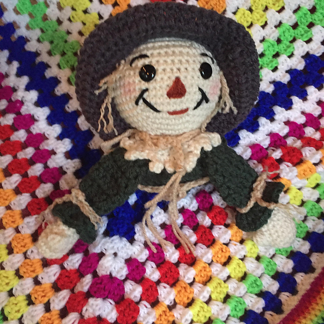 Raggedy Scarecrow Doll