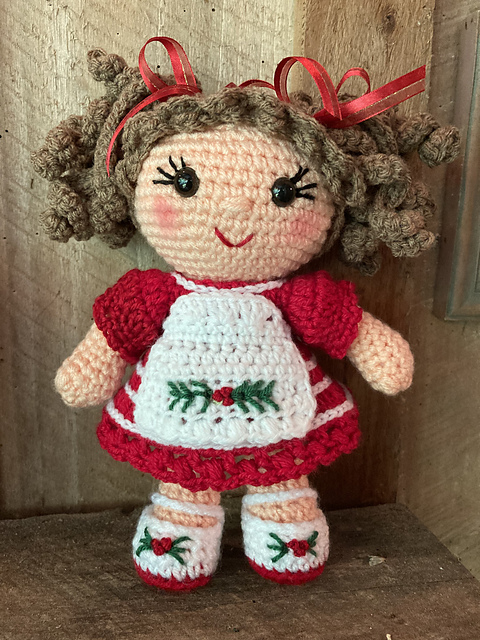My Dolly's Holiday Dress