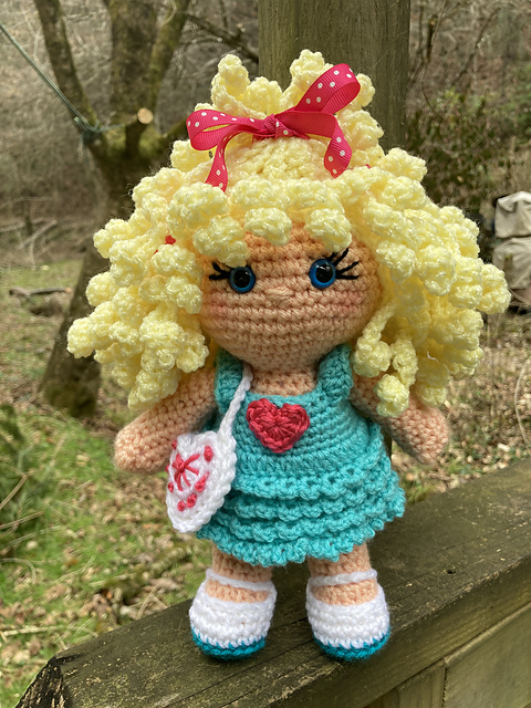 My Dolly Ruffly Heart Dress