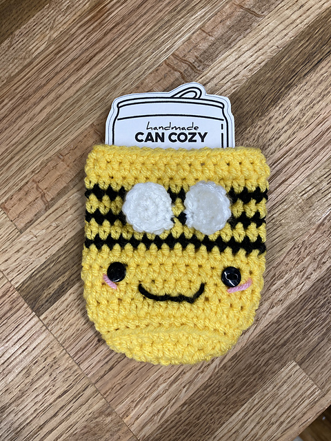 BEE Happy Can Cozy