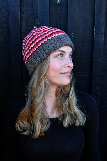 Bargello beanie