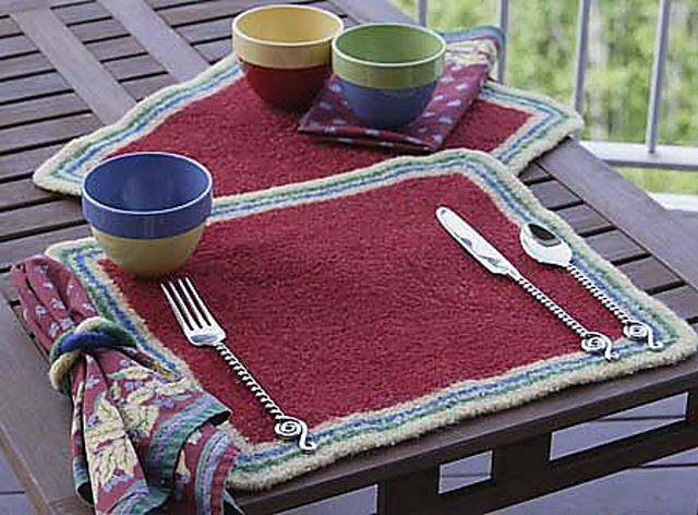 Provencal Placemats & Napkin Rings