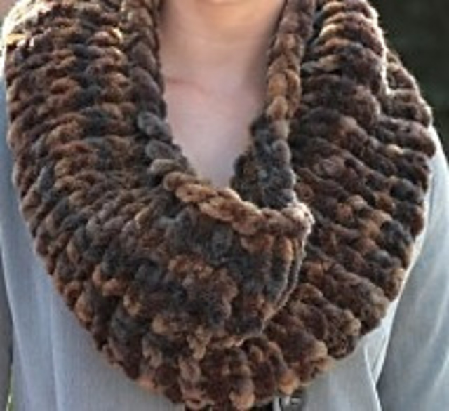 Fab Faux Knit Cowl