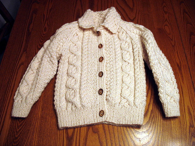 Aran Cardigan