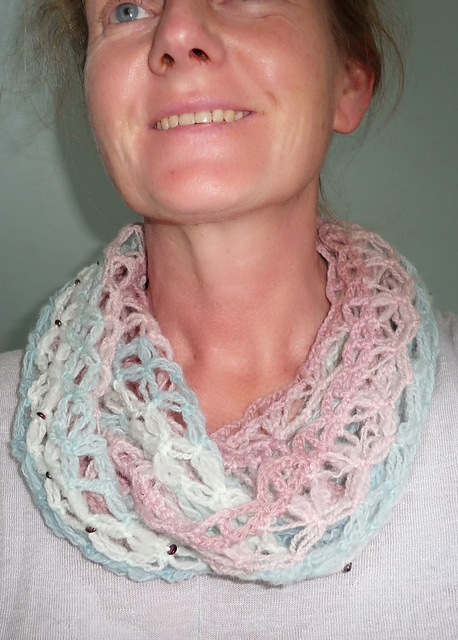 Butterfly Wedding Cowl/Infinity Scarf